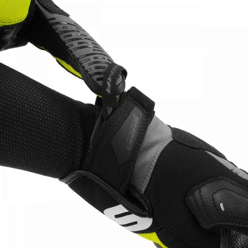 Shima Blaze 3.0 motociklo pirštinės, fluorescencinės geltonos