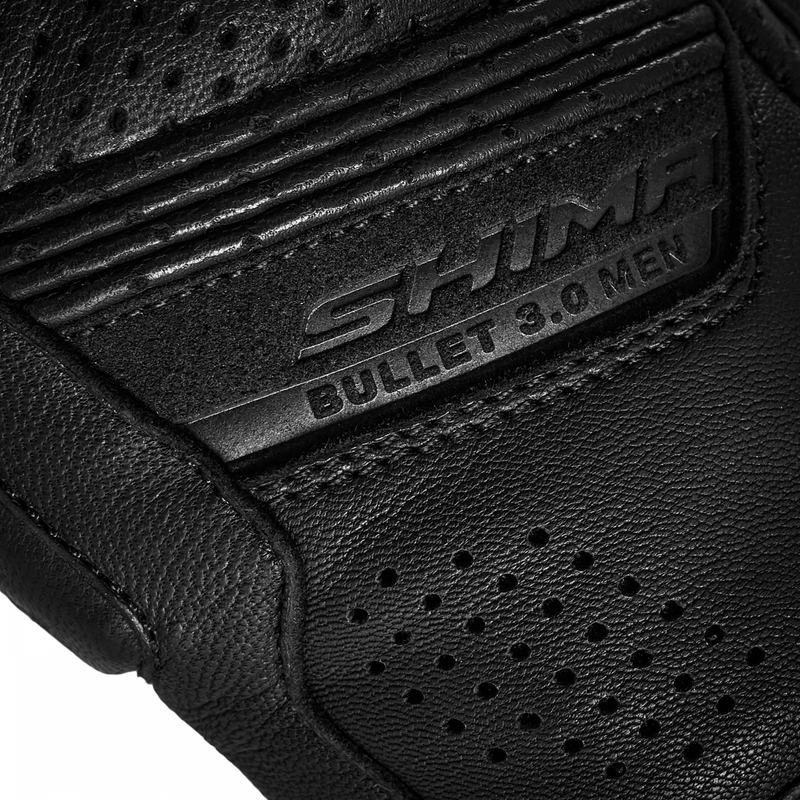 Shima Bullet 3.0 motociklo pirštinės juodos