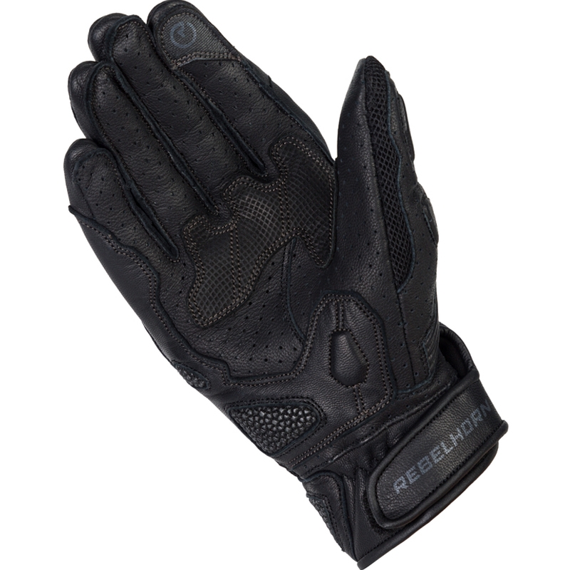 Rebelhorn Flux II Moteriškos motociklininko pirštinės Black
