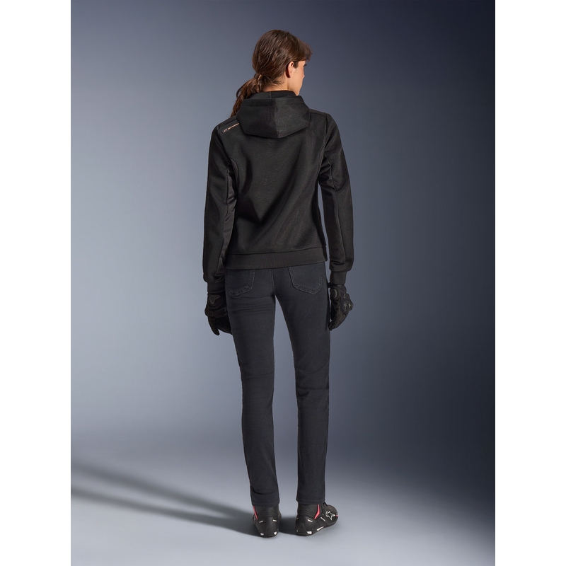 Alpinestars Stella Chrome Superairflow moteriška motociklo striukė, juoda-vario spalvos