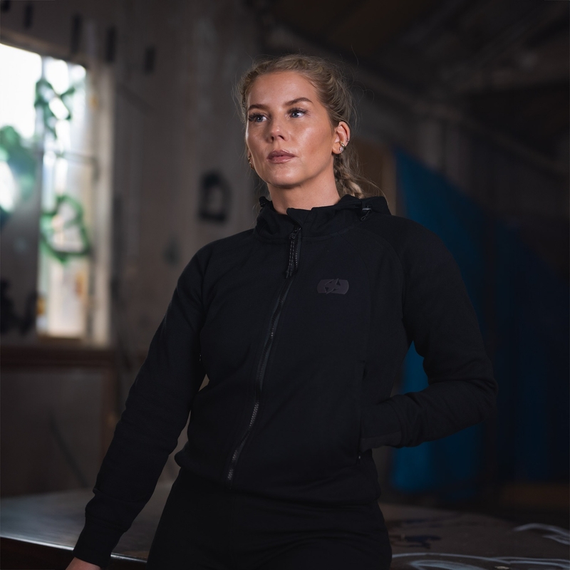 Moteriška motociklo striukė Oxford Armourlite AA Contour, juoda