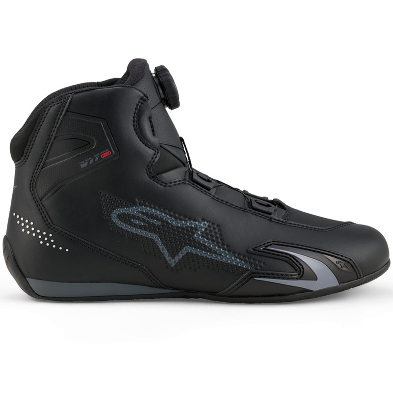 Alpinestars Celer motociklo batai juodi-tamsiai pilki