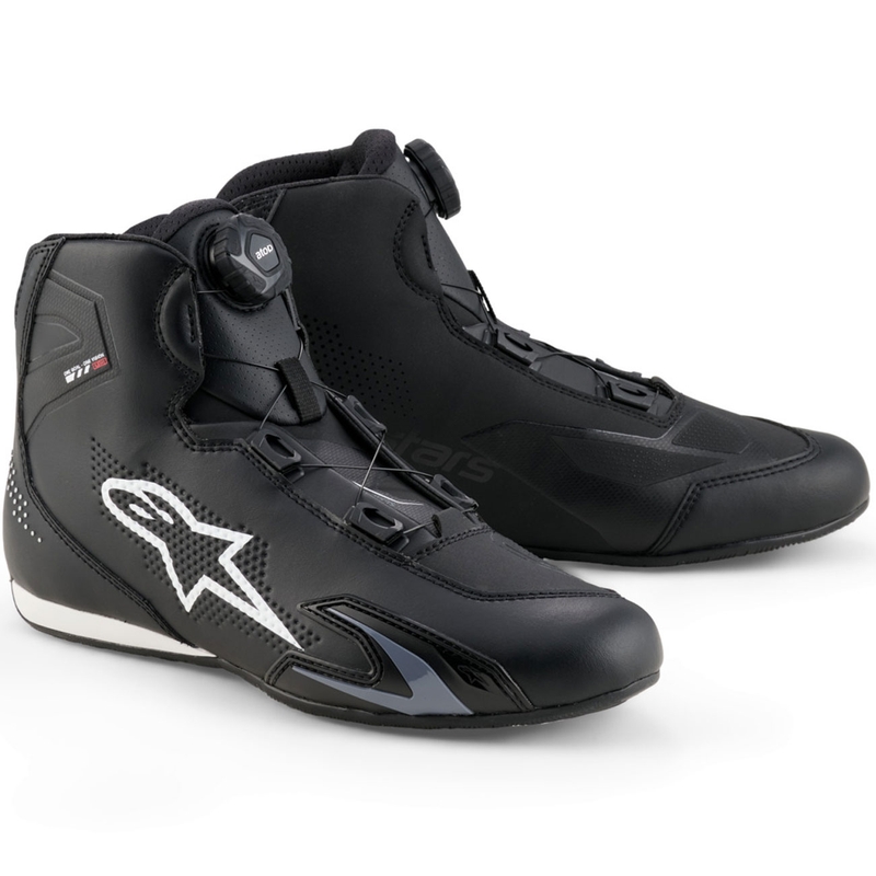 Alpinestars Celer motociklo batai juodi-balti
