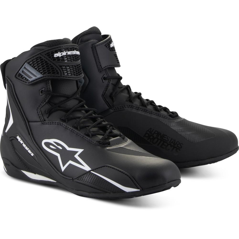 Alpinestars Faster-4 motociklo batai juodi-balti