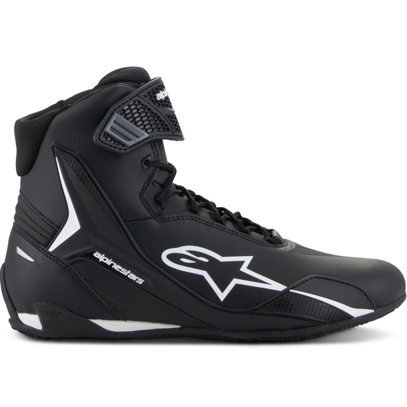 Alpinestars Faster-4 motociklo batai juodi-balti