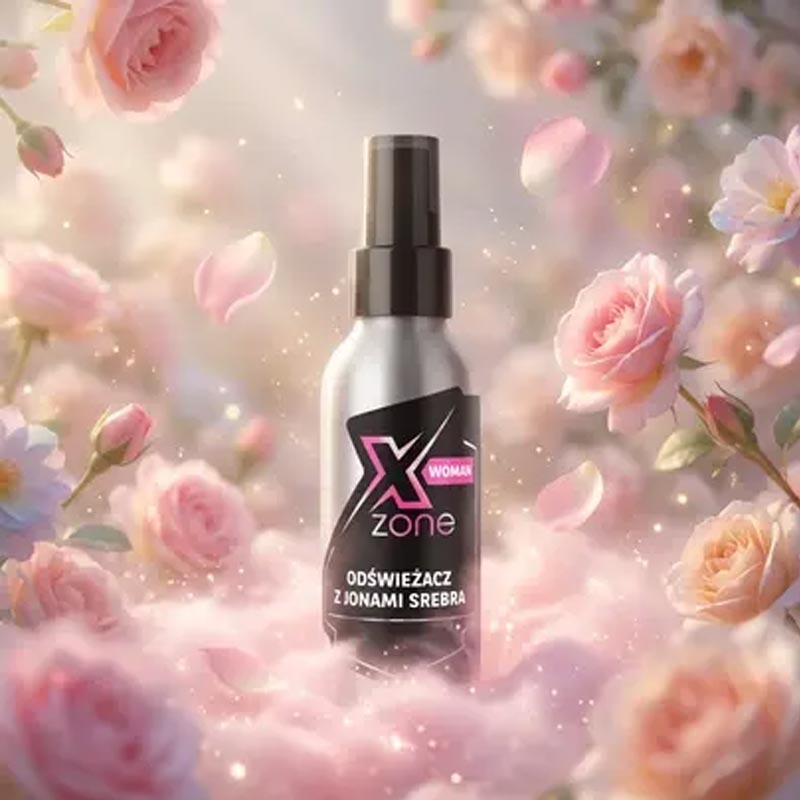 Gaiviklis su sidabro jonais "Xzone Woman" 100 ml