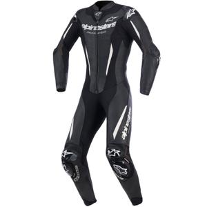 Alpinestars Stella GP-R7 moteriškas vientisas odinis motociklo kostiumas, juodas