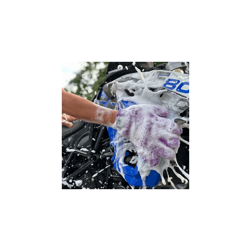 Miltelių pavidalo motociklų šampūnas XzoneRide® Power Powder-Moto Wash 60 g