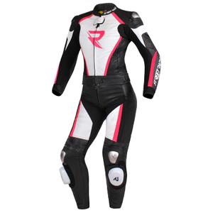 Moteriškas kombinezonas Street Racer Kiara black-white-fluo pink išpardavimas