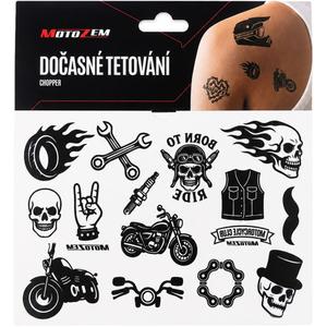„MotoZem Chopper“ laikina tatuiruotė