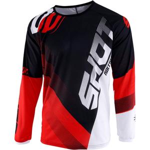 Motokrosový dres Shot DEVO Ultimate černo-červený