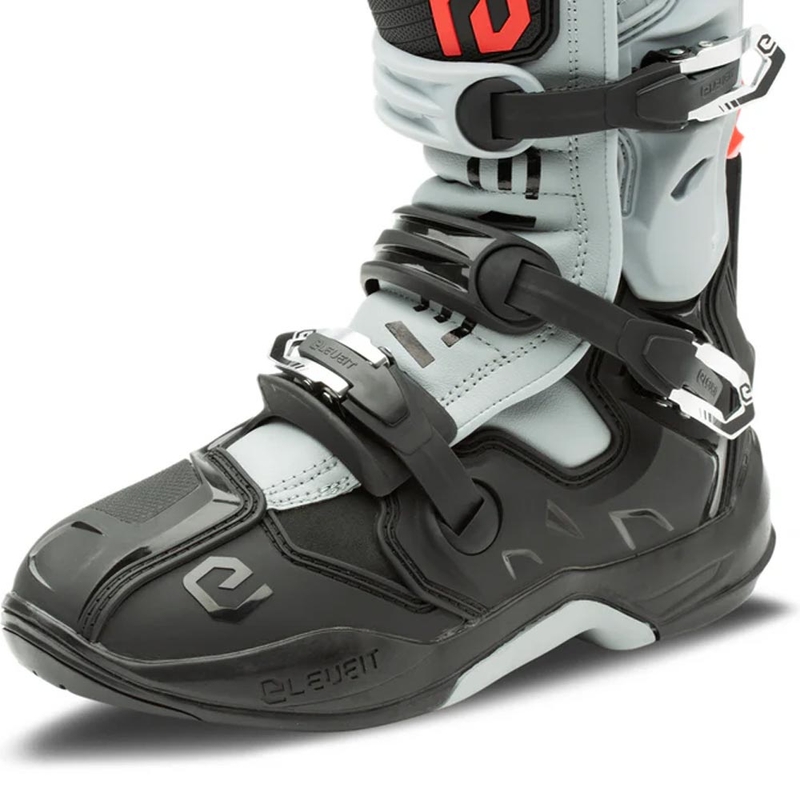 Eleveit X-Legend EVO motokroso batai juodi-pilki