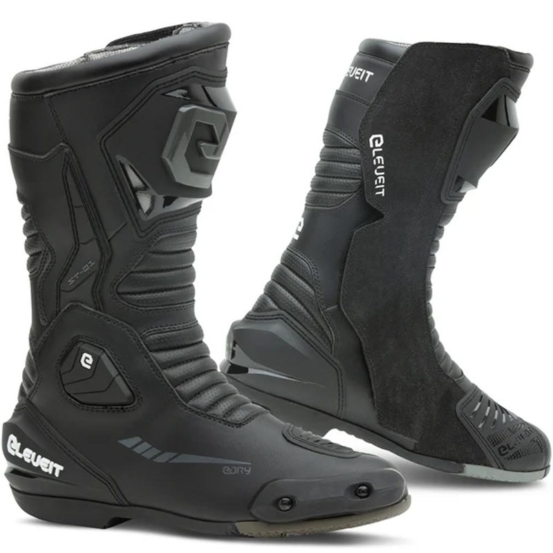 Eleveit ST-01 E-Dry motociklo batai juodi