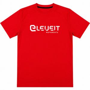 Marškinėliai su „Eleveit“ logotipu, raudoni