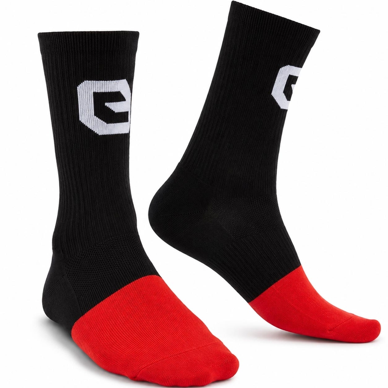 Eleveit Logo kojinės juodos