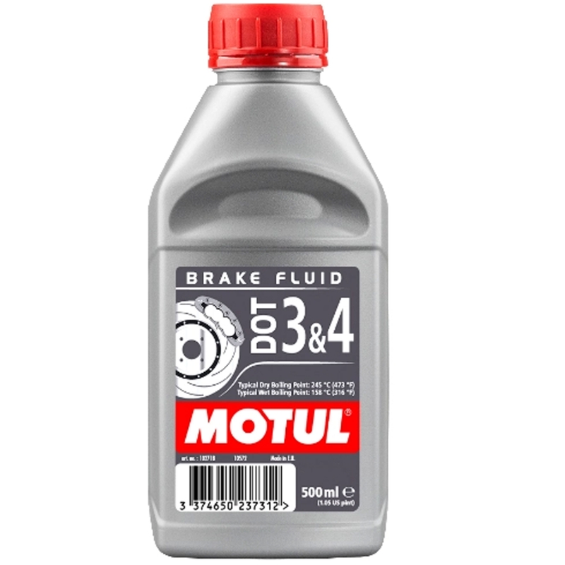 "Motul Dot 3 ir 4" stabdžių skystis 0,5 l