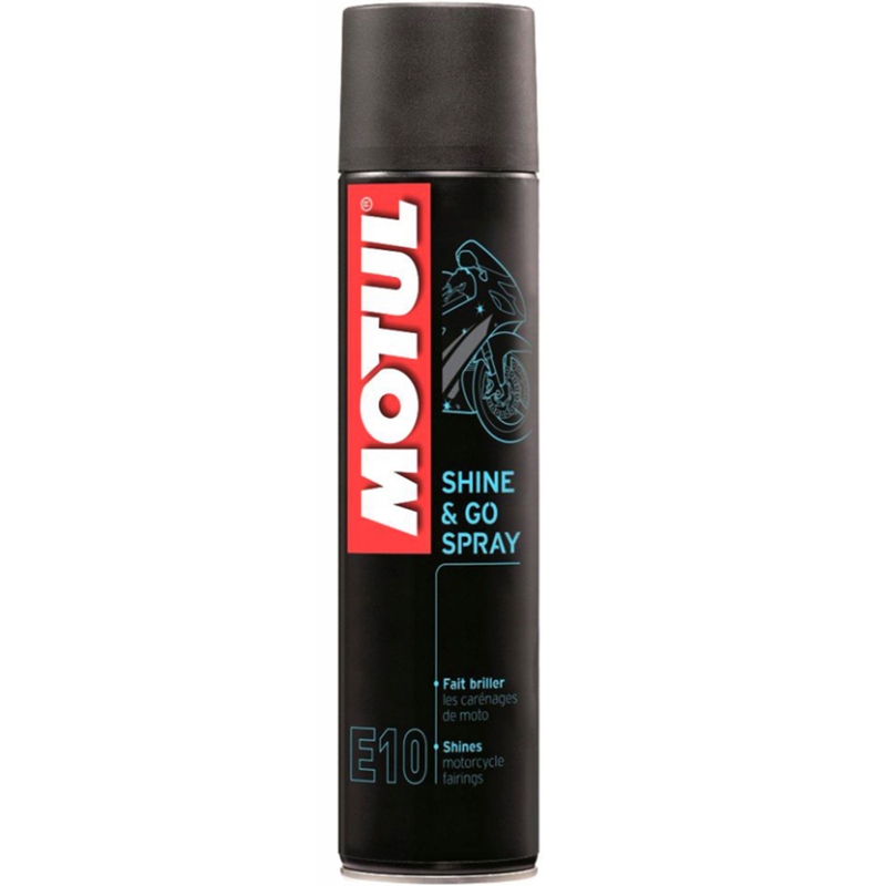 "Motul E10 Shine &amp; Go Plastic Treatment Spray" purškiklis 400 ml