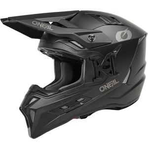 Motokroso šalmas O´Neal EX-SRS Solid juodas
