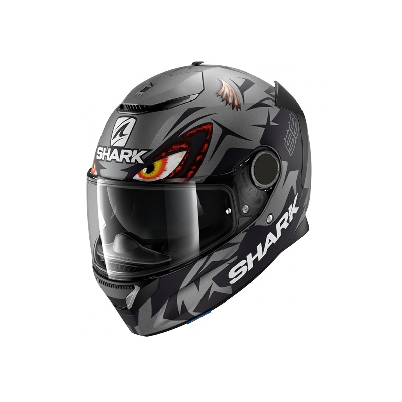 Integrální přilba SHARK SPARTAN 1.2 Lorenzo Austria GP Mat černo-šedá výprodej