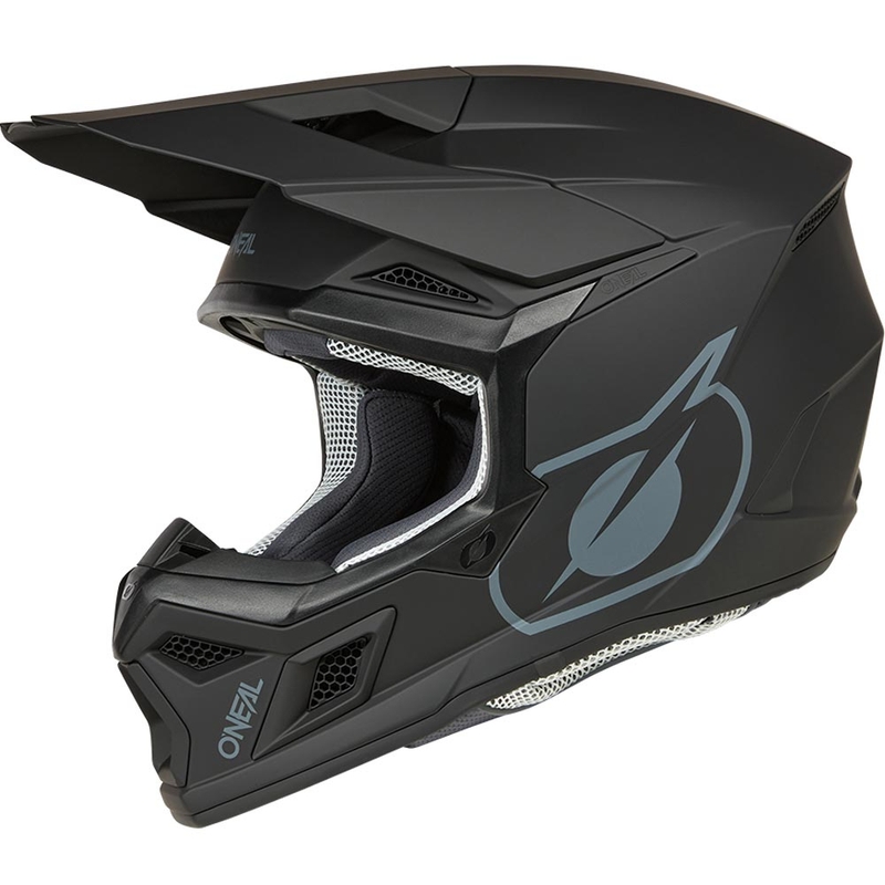 Motokroso šalmas O´Neal 3SRS Solid matinė juoda