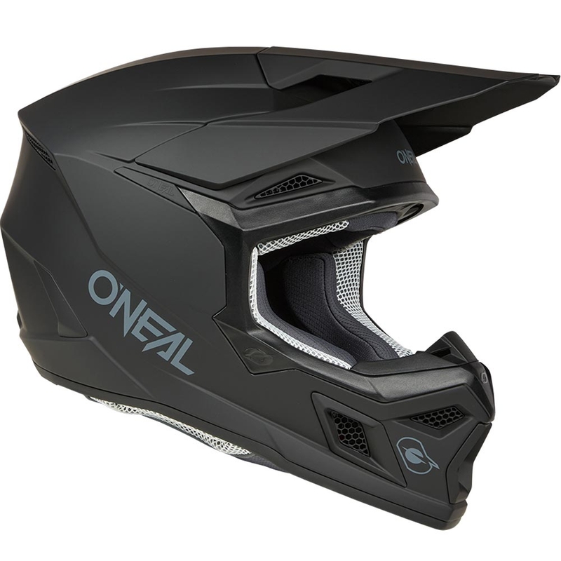 Motokroso šalmas O´Neal 3SRS Solid matinė juoda