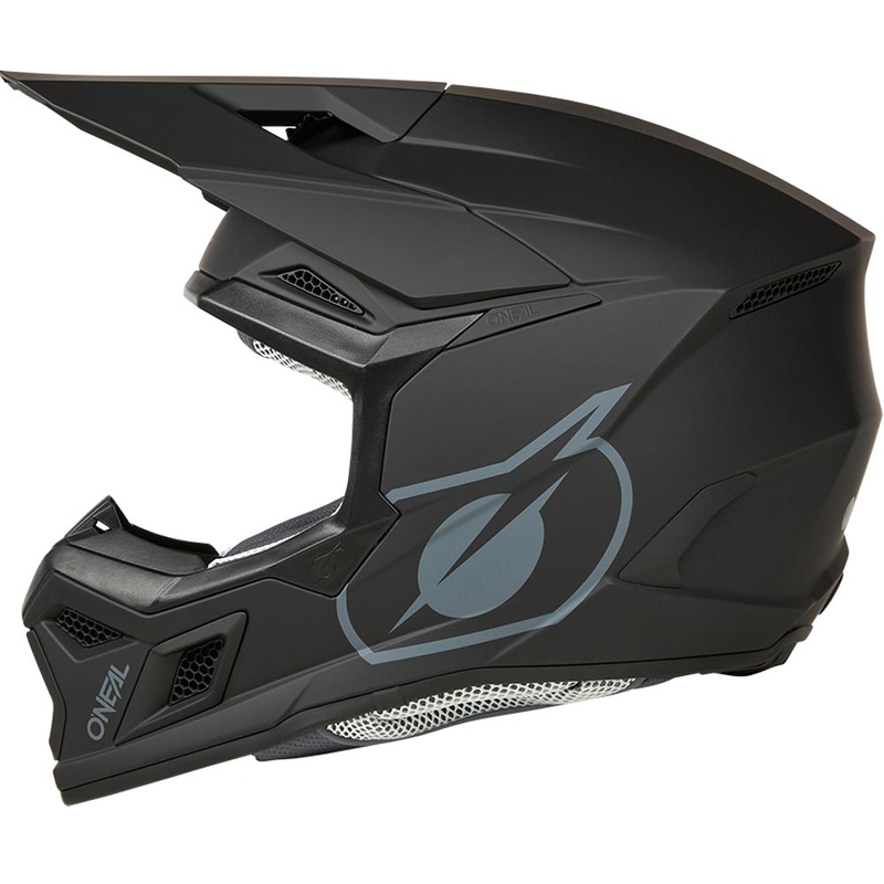 Motokroso šalmas O´Neal 3SRS Solid matinė juoda