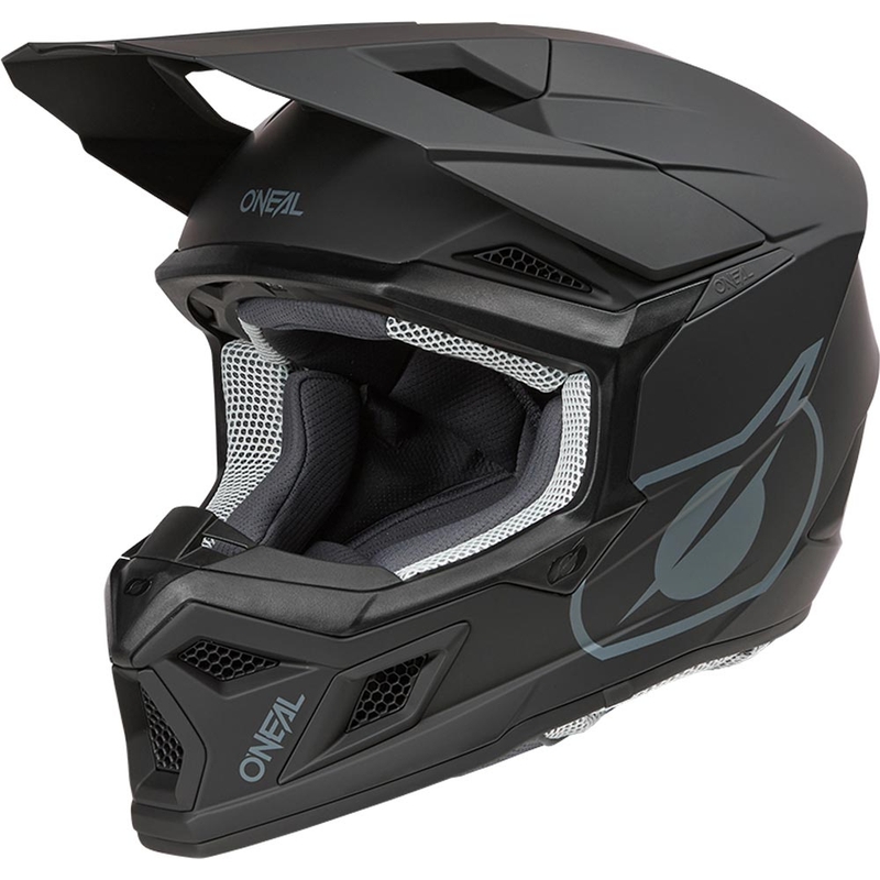 Motokroso šalmas O´Neal 3SRS Solid matinė juoda
