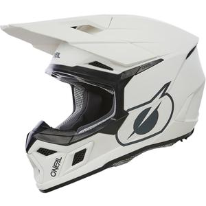 Motokroso šalmas O´Neal 3SRS Solid matinė balta