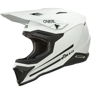 Motokroso šalmas O´Neal 1SRS Solid matinė balta