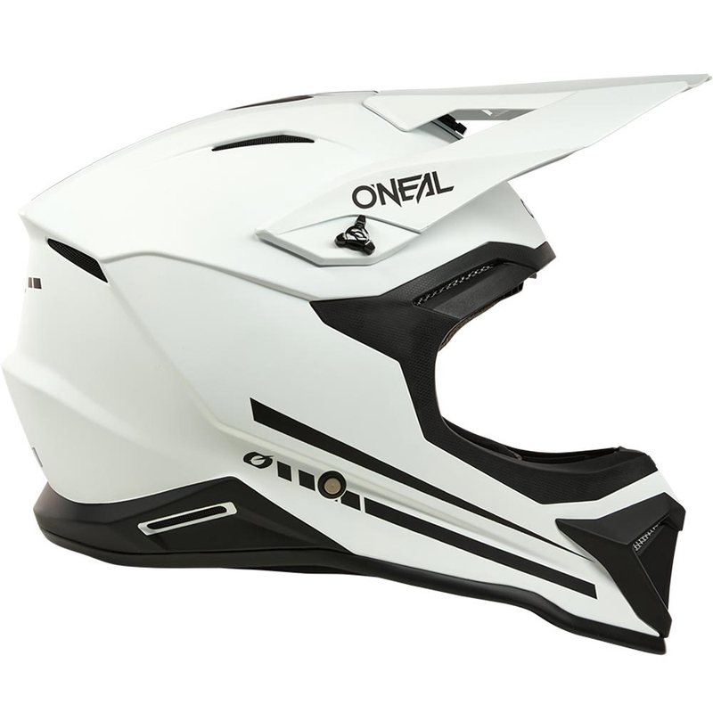 Motokroso šalmas O´Neal 1SRS Solid matinė balta