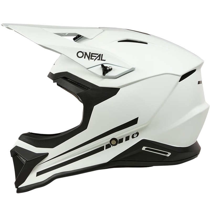 Motokroso šalmas O´Neal 1SRS Solid matinė balta