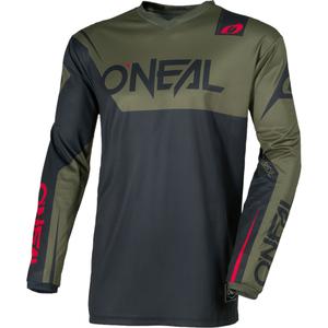 O'Neal Element Racewear motokroso megztinis juodas alyvuogių