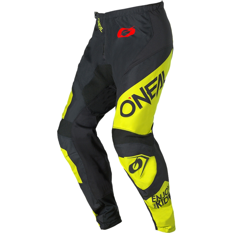 O´Neal Element Racewear krosinės kelnės juodos-fluorescencinės geltonos