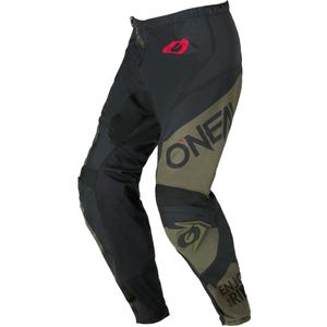 O'Neal Element Racewear kroso kelnės juodos-alyvuogės