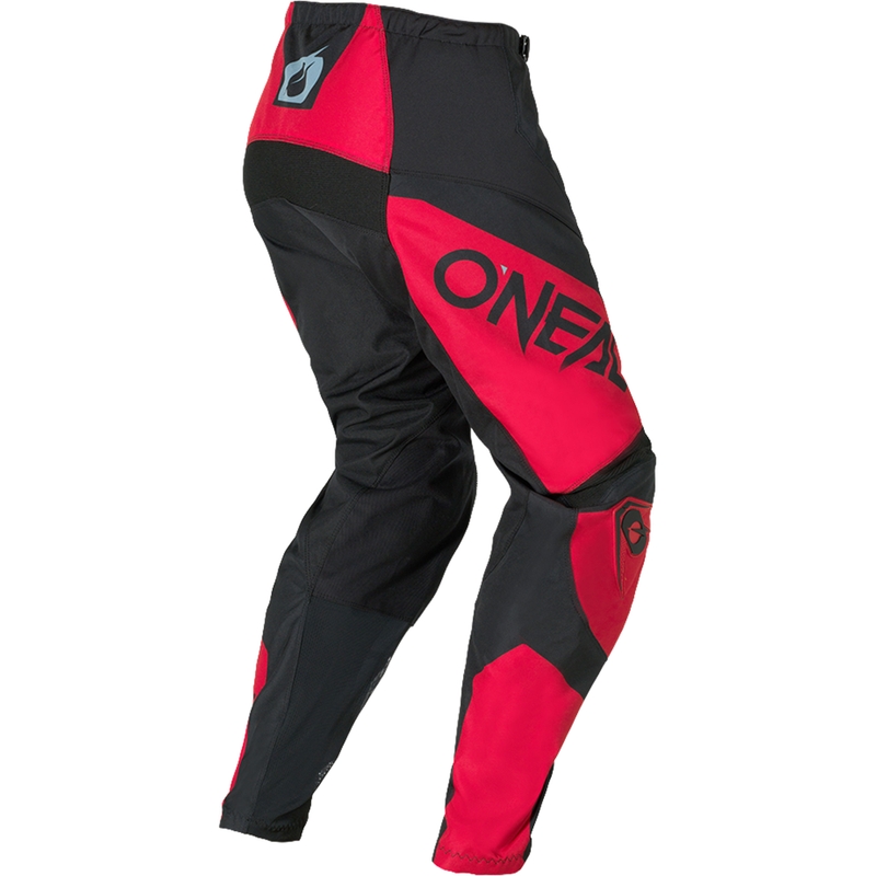 O´Neal Element Racewear krosinės kelnės juodos-raudonos