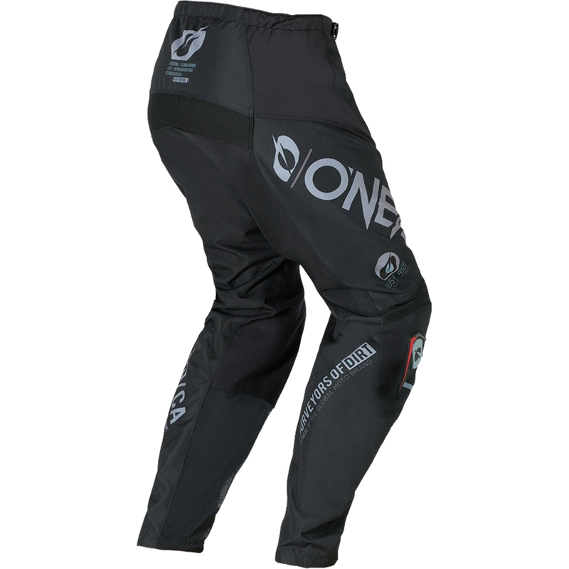 O´Neal Element Brand kroso kelnės juodos-pilkos