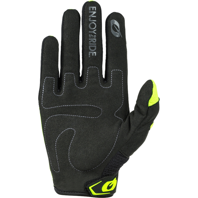 O´Neal Element Racewear motokroso pirštinės juodos-fluorescencinės geltonos