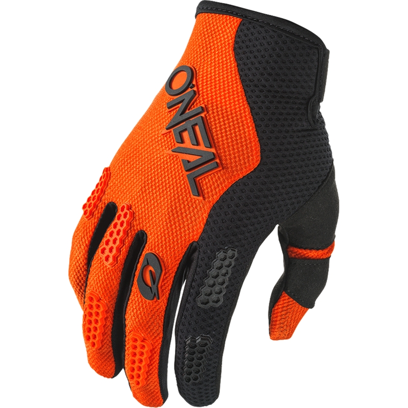 O´Neal Element Racewear motokroso pirštinės juodos-oranžinės