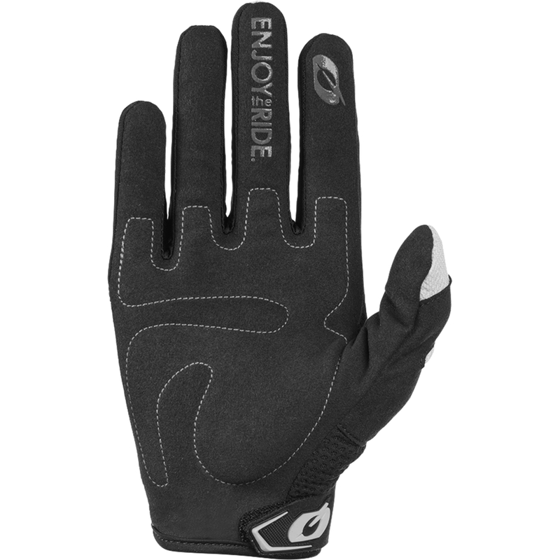 O´Neal Element Racewear motokroso pirštinės juodos-pilkos