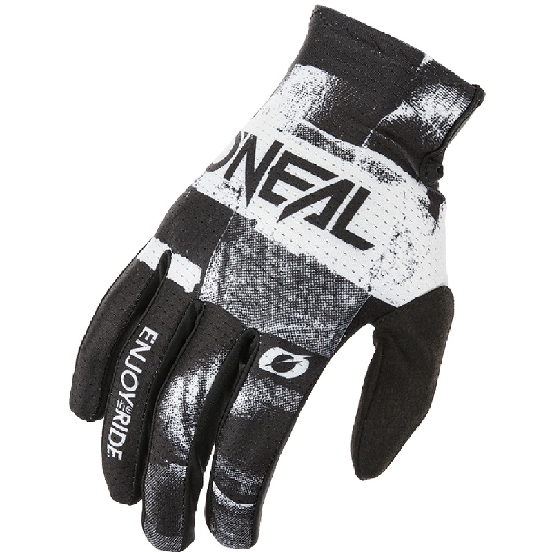 O'Neal Matrix Roller motokroso pirštinės juodos-baltos