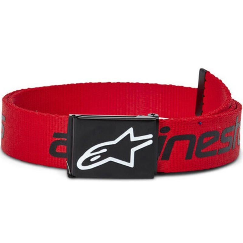Alpinestars Linear Web diržas juodas-raudonas