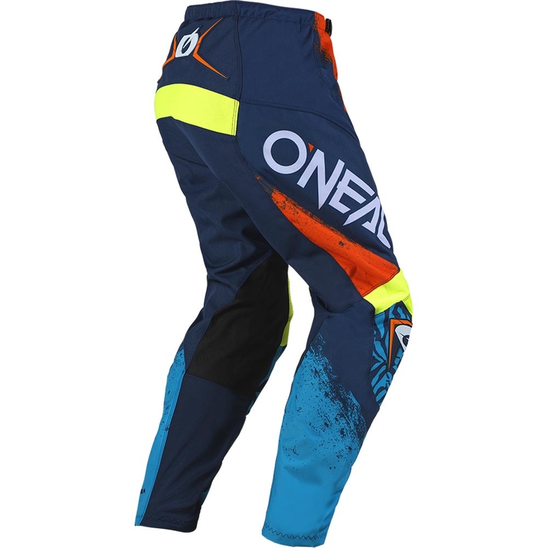 O'Neal Element Shocker vaikiškos motokroso kelnės mėlynos-oranžinės
