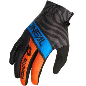 O´Neal Matrix Shocker vaikiškos motokroso pirštinės mėlynos-oranžinės