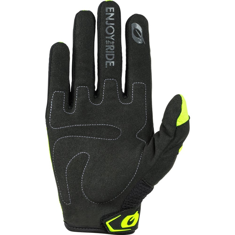 O´Neal Element Racewear vaikiškos motokroso pirštinės juodos-fluorescencinės geltonos