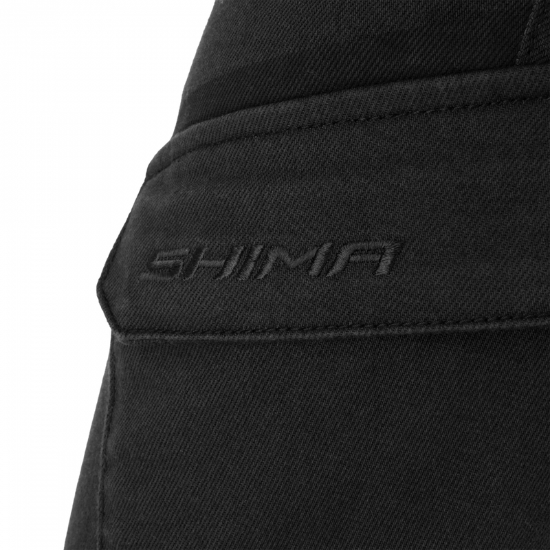 Moteriškos motociklo kelnės Shima Recon juodos