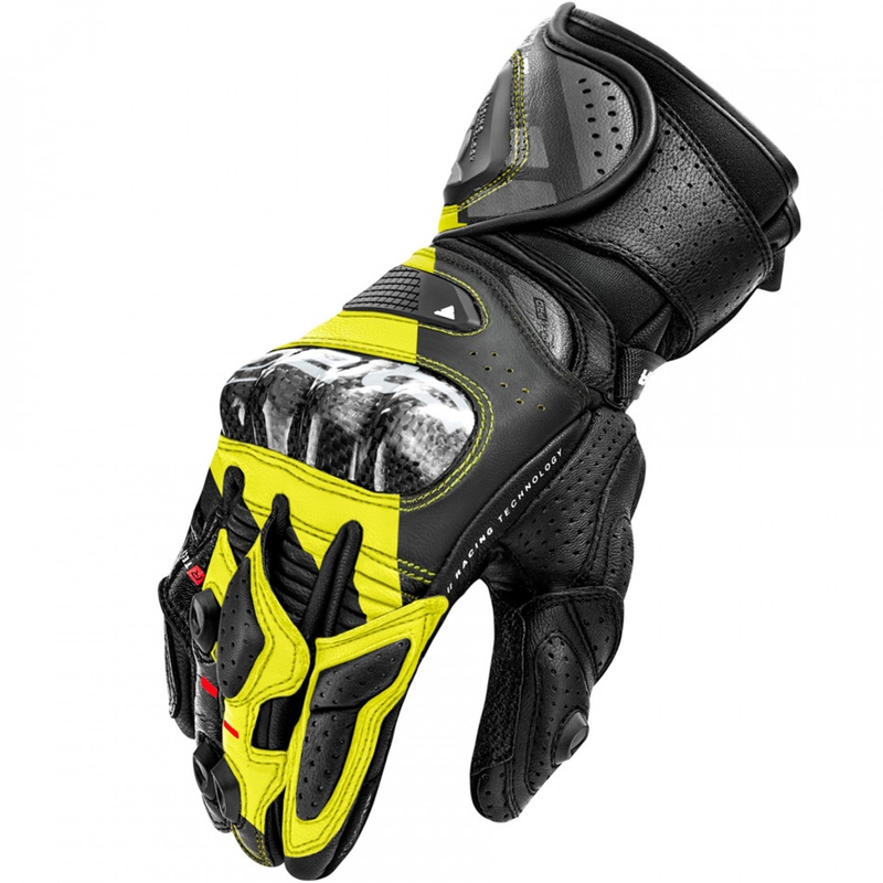 Shima RS-3 motociklo pirštinės, fluorescencinės geltonos