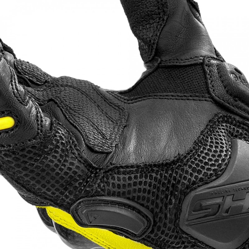 Shima RS-3 motociklo pirštinės, fluorescencinės geltonos