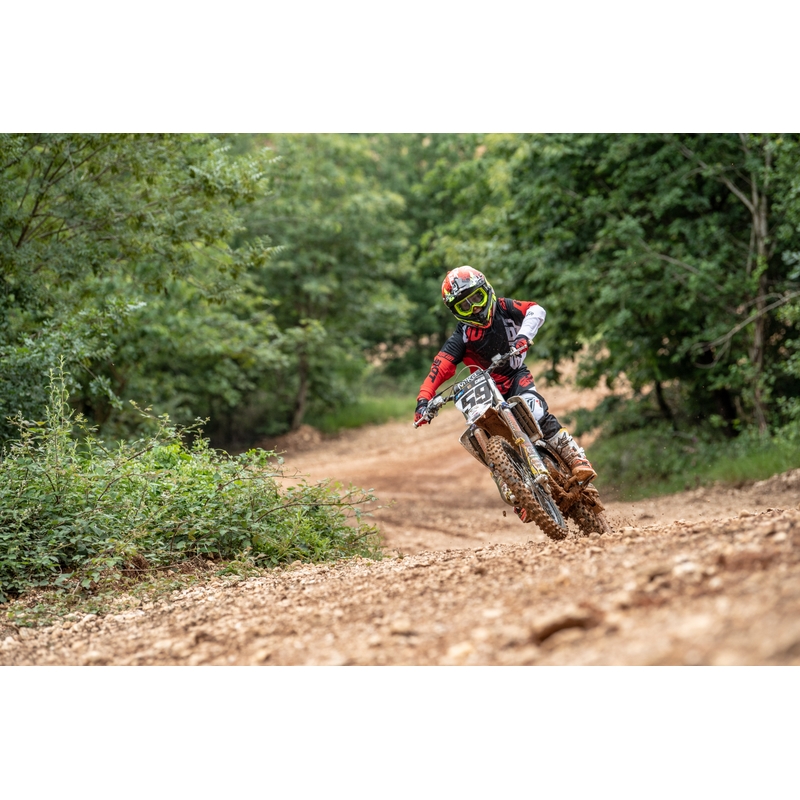 Dětské motokrosové kalhoty Shot DEVO Ultimate černo-červené