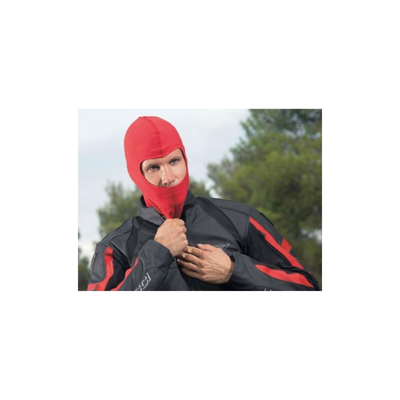 Motociklininko šalmo gaubtas Louis raudonas