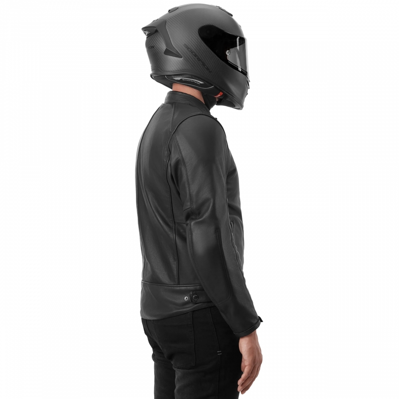 Odinė motociklo striukė „Shima Hunter 3.0“ juoda